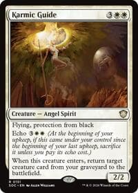 Karmic Guide - Commander: Secrets of Strixhaven - Magic: The Gathering card