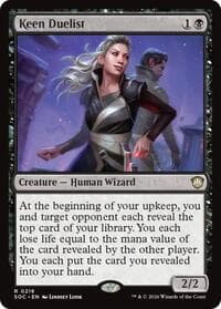 Keen Duelist - Commander: Secrets of Strixhaven - Magic: The Gathering card