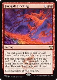 Furygale Flocking - Commander: Secrets of Strixhaven - Magic: The Gathering card