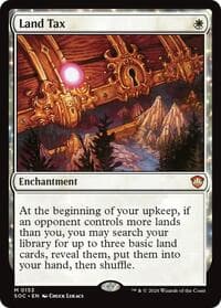 Land Tax - Commander: Secrets of Strixhaven - Magic: The Gathering card