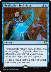 Replication Technique - Commander: Secrets of Strixhaven - Magic: The Gathering card