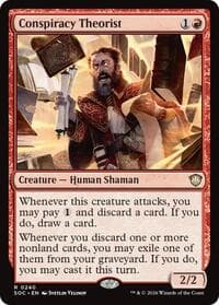 Conspiracy Theorist - Commander: Secrets of Strixhaven - Magic: The Gathering card