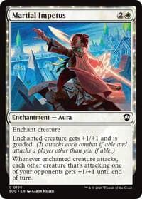 Martial Impetus - Commander: Secrets of Strixhaven - Magic: The Gathering card