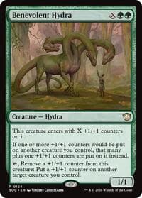 Benevolent Hydra - Commander: Secrets of Strixhaven - Magic: The Gathering card