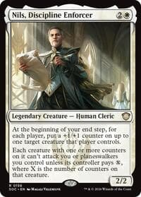 Nils, Discipline Enforcer - Commander: Secrets of Strixhaven - Magic: The Gathering card
