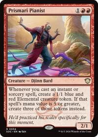Prismari Pianist - Commander: Secrets of Strixhaven - Magic: The Gathering card