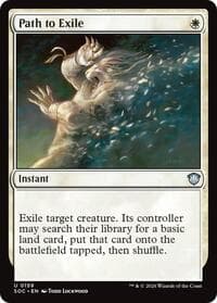 Path to Exile - Commander: Secrets of Strixhaven - Magic: The Gathering card