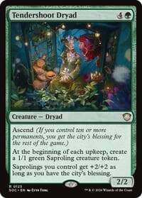 Tendershoot Dryad - Commander: Secrets of Strixhaven - Magic: The Gathering card