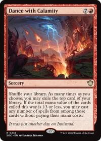 Dance with Calamity - Commander: Secrets of Strixhaven - Magic: The Gathering card
