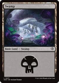 Swamp (0277) - Secrets of Strixhaven - Magic: The Gathering card