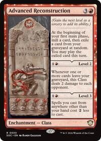 Advanced Reconstruction - Commander: Secrets of Strixhaven - Magic: The Gathering card