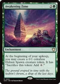 Awakening Zone - Commander: Secrets of Strixhaven - Magic: The Gathering card