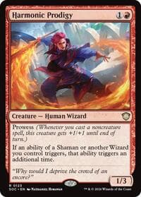 Harmonic Prodigy - Commander: Secrets of Strixhaven - Magic: The Gathering card