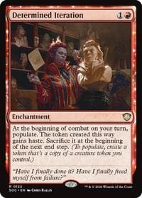 Determined Iteration - Commander: Secrets of Strixhaven - Magic: The Gathering card