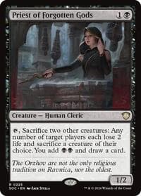 Priest of Forgotten Gods - Commander: Secrets of Strixhaven - Magic: The Gathering card
