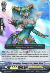 Weather Forecaster, Miss Mist - EB01 - Comic Style Vol. 1 - Cardfight Vanguard card