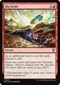 Big Score - Commander: Secrets of Strixhaven - Magic: The Gathering card
