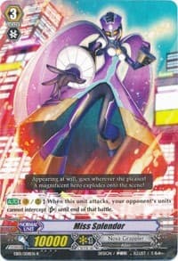 Miss Splendor - EB01 - Comic Style Vol. 1 - Cardfight Vanguard card