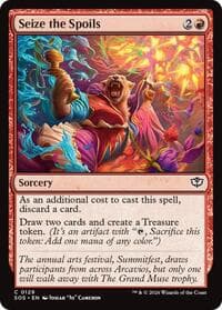 Seize the Spoils - Secrets of Strixhaven - Magic: The Gathering card