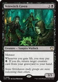 Veinwitch Coven - Commander: Secrets of Strixhaven - Magic: The Gathering card