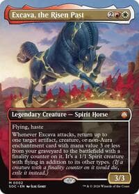 Excava, the Risen Past (Borderless) - Commander: Secrets of Strixhaven - Magic: The Gathering card