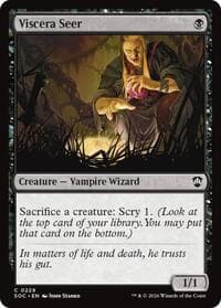 Viscera Seer - Commander: Secrets of Strixhaven - Magic: The Gathering card