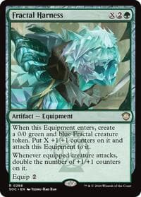 Fractal Harness - Commander: Secrets of Strixhaven - Magic: The Gathering card