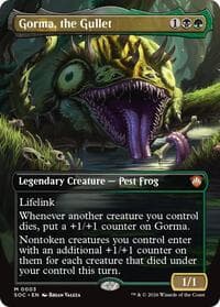 Gorma, the Gullet (Borderless) - Commander: Secrets of Strixhaven - Magic: The Gathering card