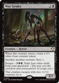 Woe Strider - Commander: Secrets of Strixhaven - Magic: The Gathering card