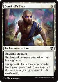 Sentinel's Eyes - Commander: Secrets of Strixhaven - Magic: The Gathering card