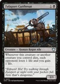 Zulaport Cutthroat - Commander: Secrets of Strixhaven - Magic: The Gathering card