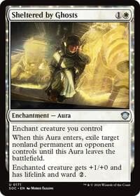Sheltered by Ghosts - Commander: Secrets of Strixhaven - Magic: The Gathering card