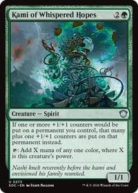 Kami of Whispered Hopes - Commander: Secrets of Strixhaven - Magic: The Gathering card