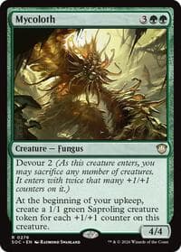 Mycoloth - Commander: Secrets of Strixhaven - Magic: The Gathering card