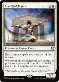 Starfield Mystic - Commander: Secrets of Strixhaven - Magic: The Gathering card