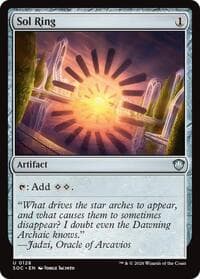 Sol Ring - Commander: Secrets of Strixhaven - Magic: The Gathering card