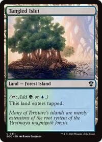 Tangled Islet - Commander: Secrets of Strixhaven - Magic: The Gathering card