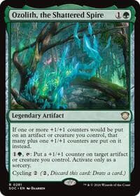 Ozolith, the Shattered Spire - Commander: Secrets of Strixhaven - Magic: The Gathering card