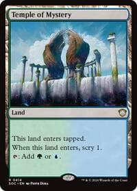 Temple of Mystery - Commander: Secrets of Strixhaven - Magic: The Gathering card