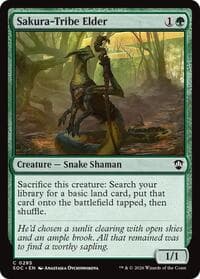 Sakura-Tribe Elder - Commander: Secrets of Strixhaven - Magic: The Gathering card