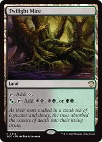 Twilight Mire - Commander: Secrets of Strixhaven - Magic: The Gathering card
