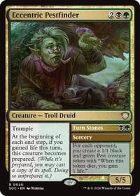 Eccentric Pestfinder - Commander: Secrets of Strixhaven - Magic: The Gathering card