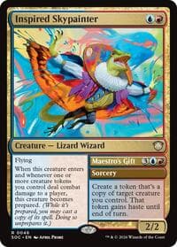Inspired Skypainter - Commander: Secrets of Strixhaven - Magic: The Gathering card