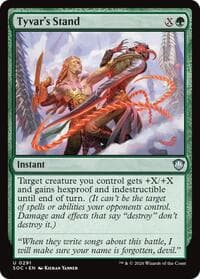 Tyvar's Stand - Commander: Secrets of Strixhaven - Magic: The Gathering card