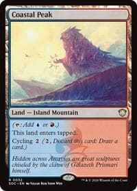 Coastal Peak - Commander: Secrets of Strixhaven - Magic: The Gathering card