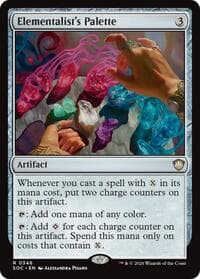Elementalist's Palette - Commander: Secrets of Strixhaven - Magic: The Gathering card