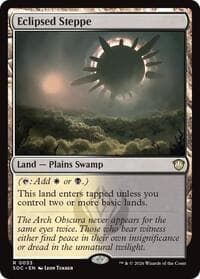 Eclipsed Steppe - Commander: Secrets of Strixhaven - Magic: The Gathering card
