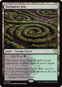 Turbulent Fen - Commander: Secrets of Strixhaven - Magic: The Gathering card