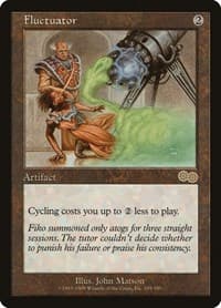Fluctuator - Urza's Saga - Magic: The Gathering card