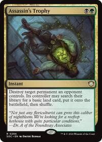 Assassin's Trophy - Commander: Secrets of Strixhaven - Magic: The Gathering card